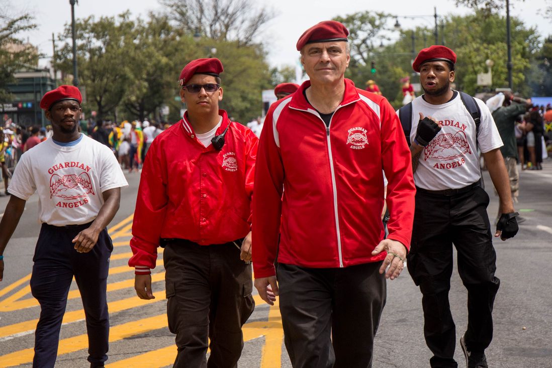 Curtis Sliwa and the Guardian Angels<br>